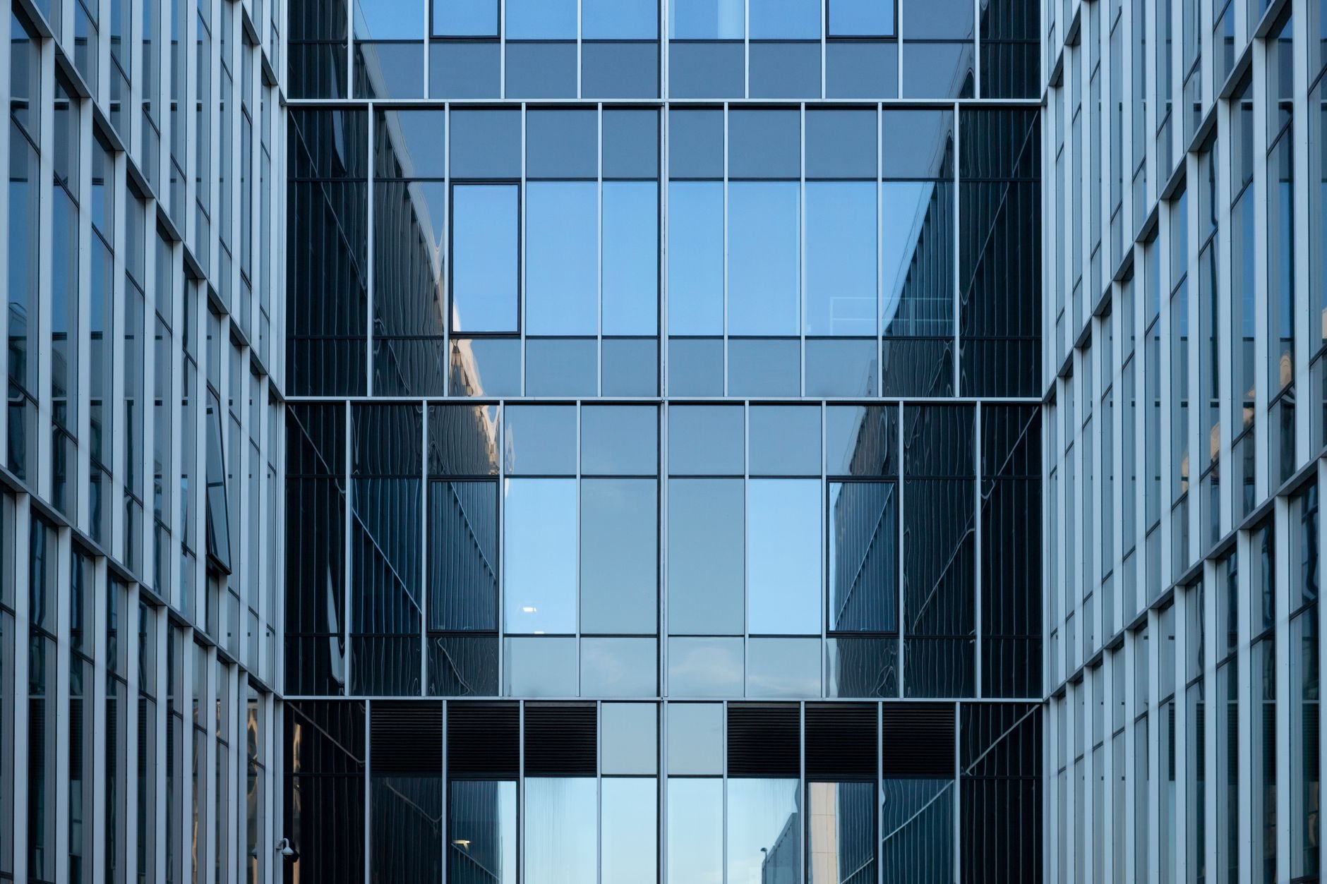 Commercial office building exterior