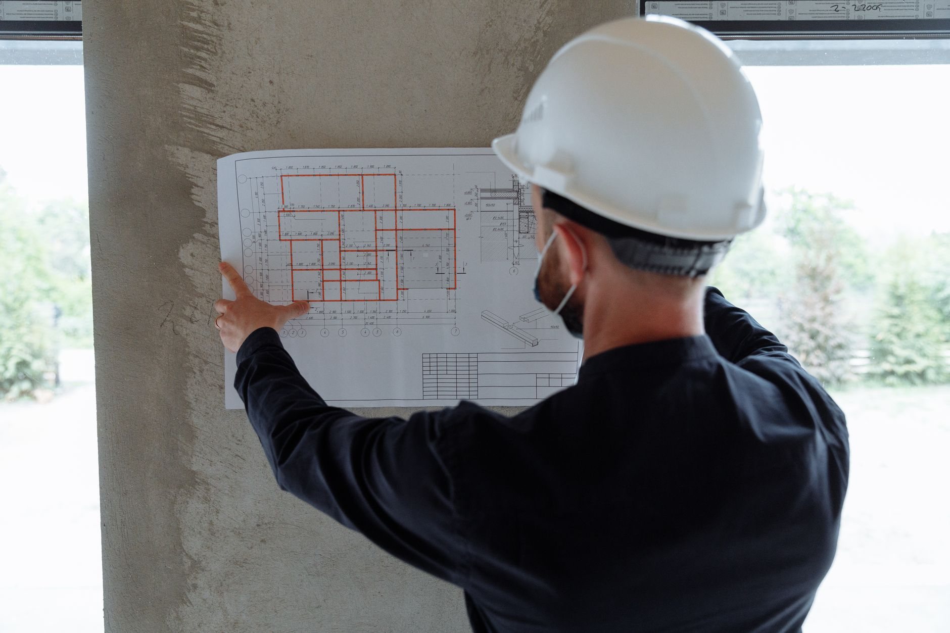 Coordinating trades and schedule on an active construction site