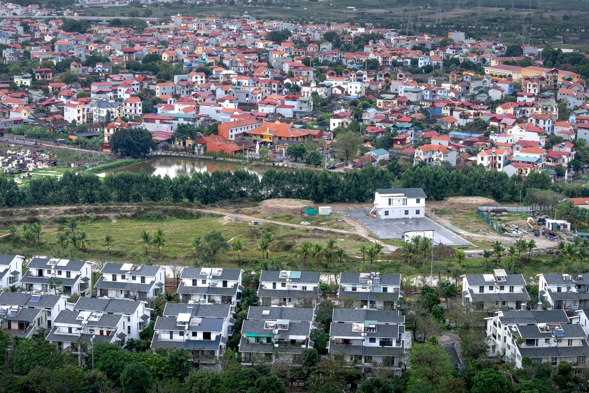 New housing development under construction in the southwest Salt Lake Valley